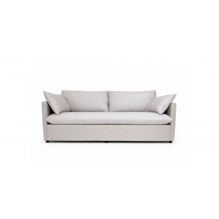 Helix 3+2+1+FREE OTTOMAN Fabric Beige Leather Gel