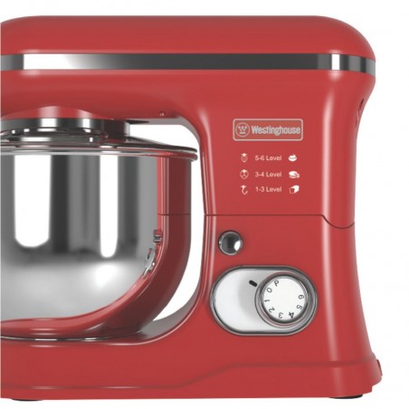 Westinghouse WKSMXR498RD Red Stand Mixer