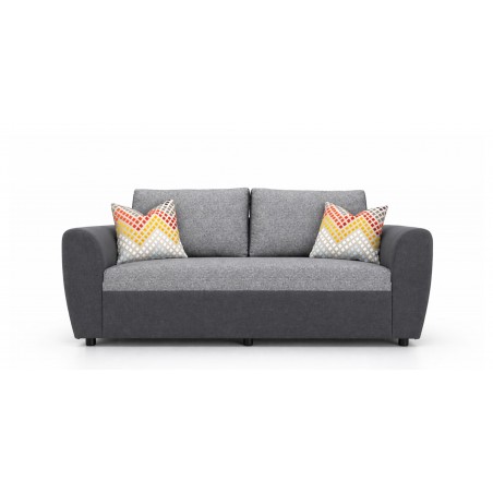 Lisa 3+2+1+FREE OTTOMAN Fabric Dark Grey