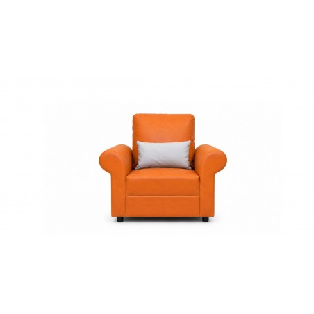 Lina 3+2+1 Vegan Leather Orange