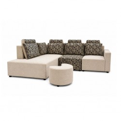 Angelo Corner Fabric Burlap(KD VERSION)