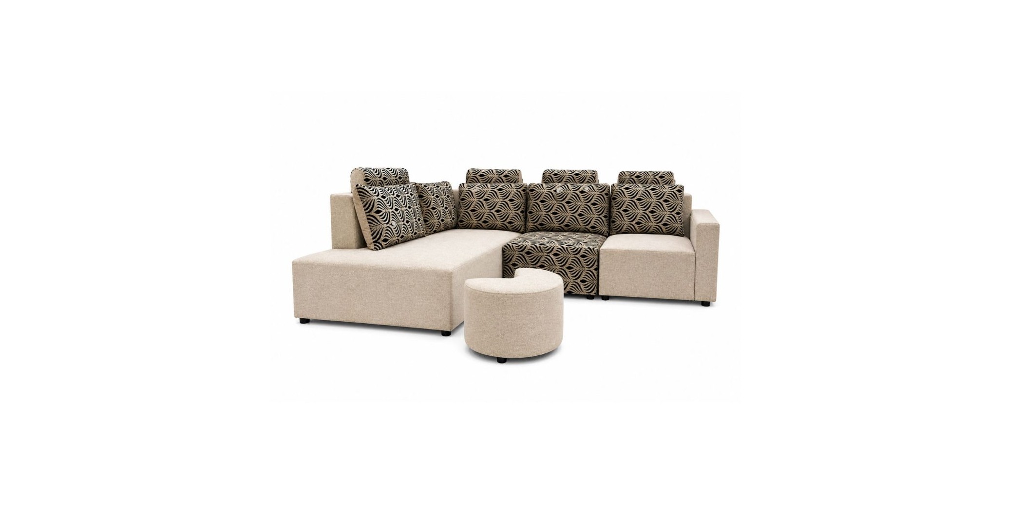 Angelo Corner Fabric Burlap(KD VERSION)