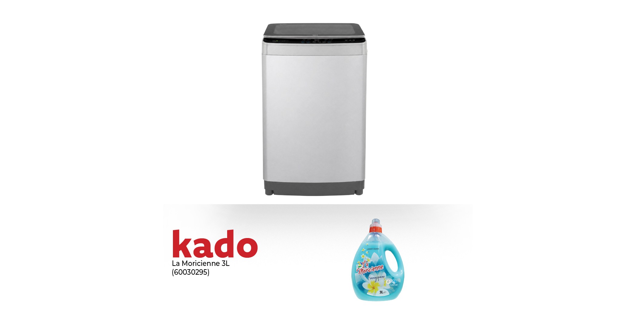 Defy DTL100S Washing Machine & Free La Moricienne Liquid Laundry Detergent