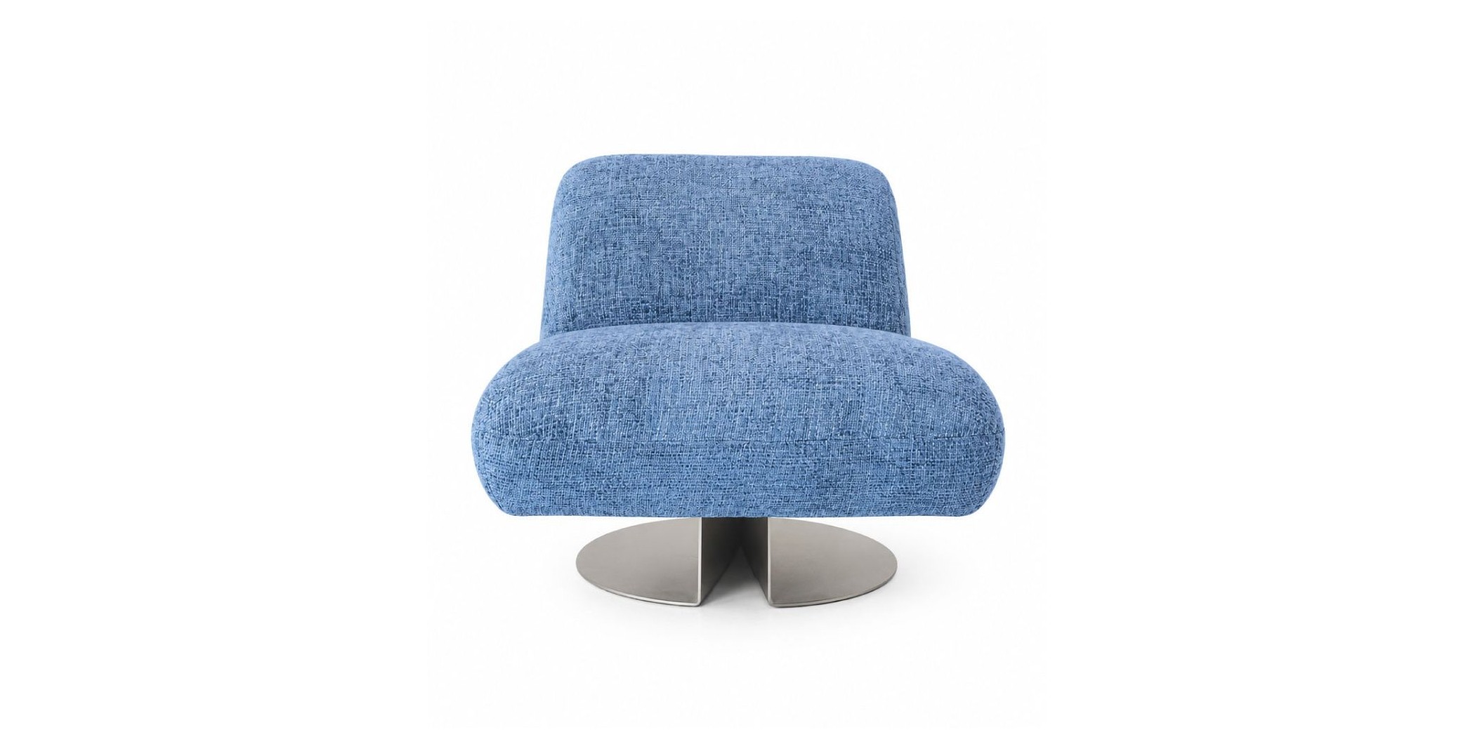 Botao Accent Chair Fabric Ocean Blue