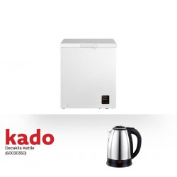 Hisense FC185D4AWLYE Freezer & Free Decakila KEKT031M Stainless Steel Kettle