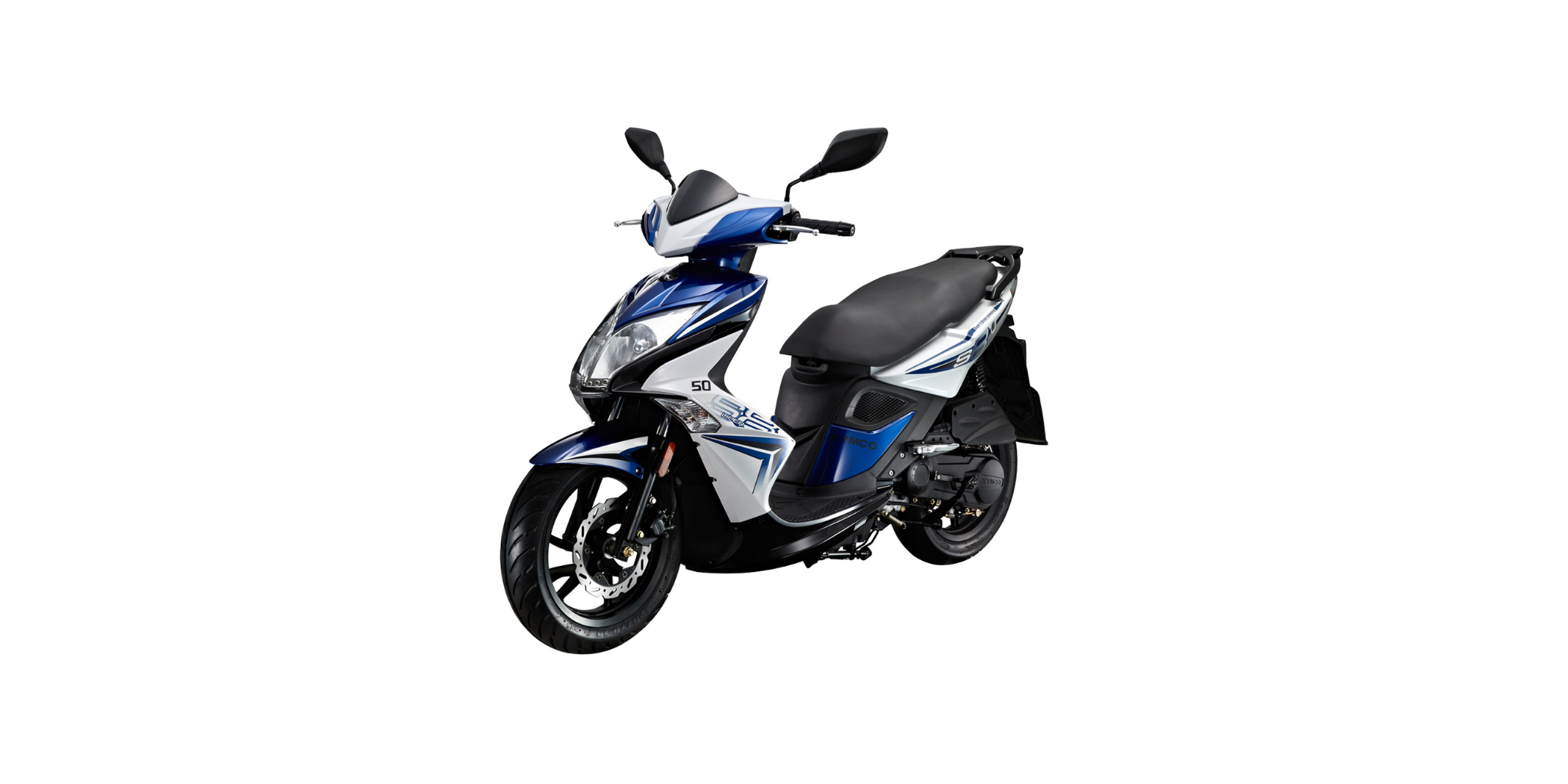Kymco Super 8 125 Blue Scooter