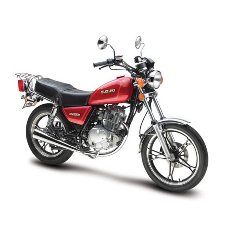 GN125H Suzuki Gn125h Red 124cc Motorbike