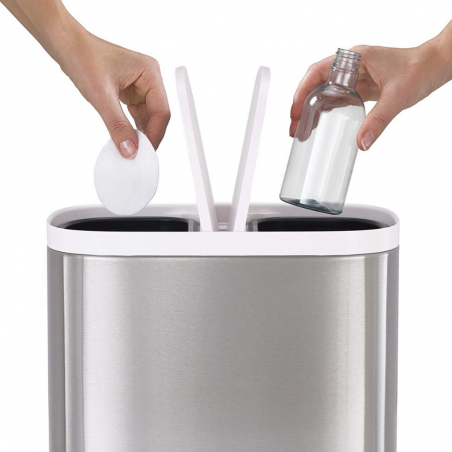 Joseph Joseph Duo 70520-JJ Split 6 S/S Recycler "O"