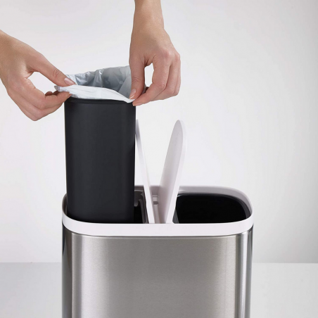 Joseph Joseph Duo 70520-JJ Split 6 S/S Recycler "O"