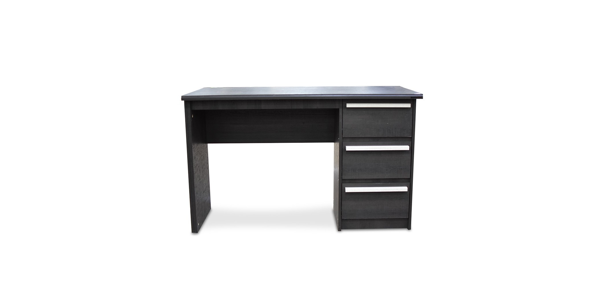Graffic Office Table Melamine Ebony Oak