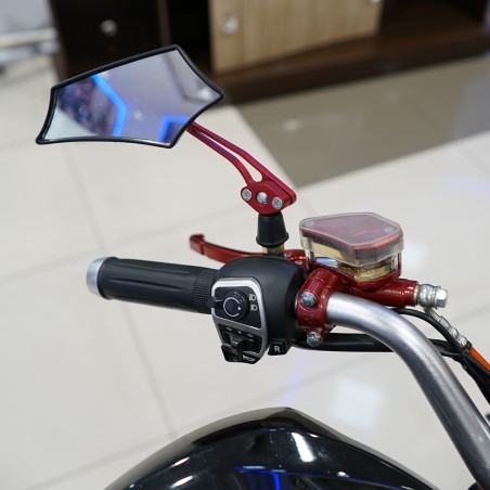 Speedway A12 2000 Watts (2Kw) Electric Motorcycle Black Bike
