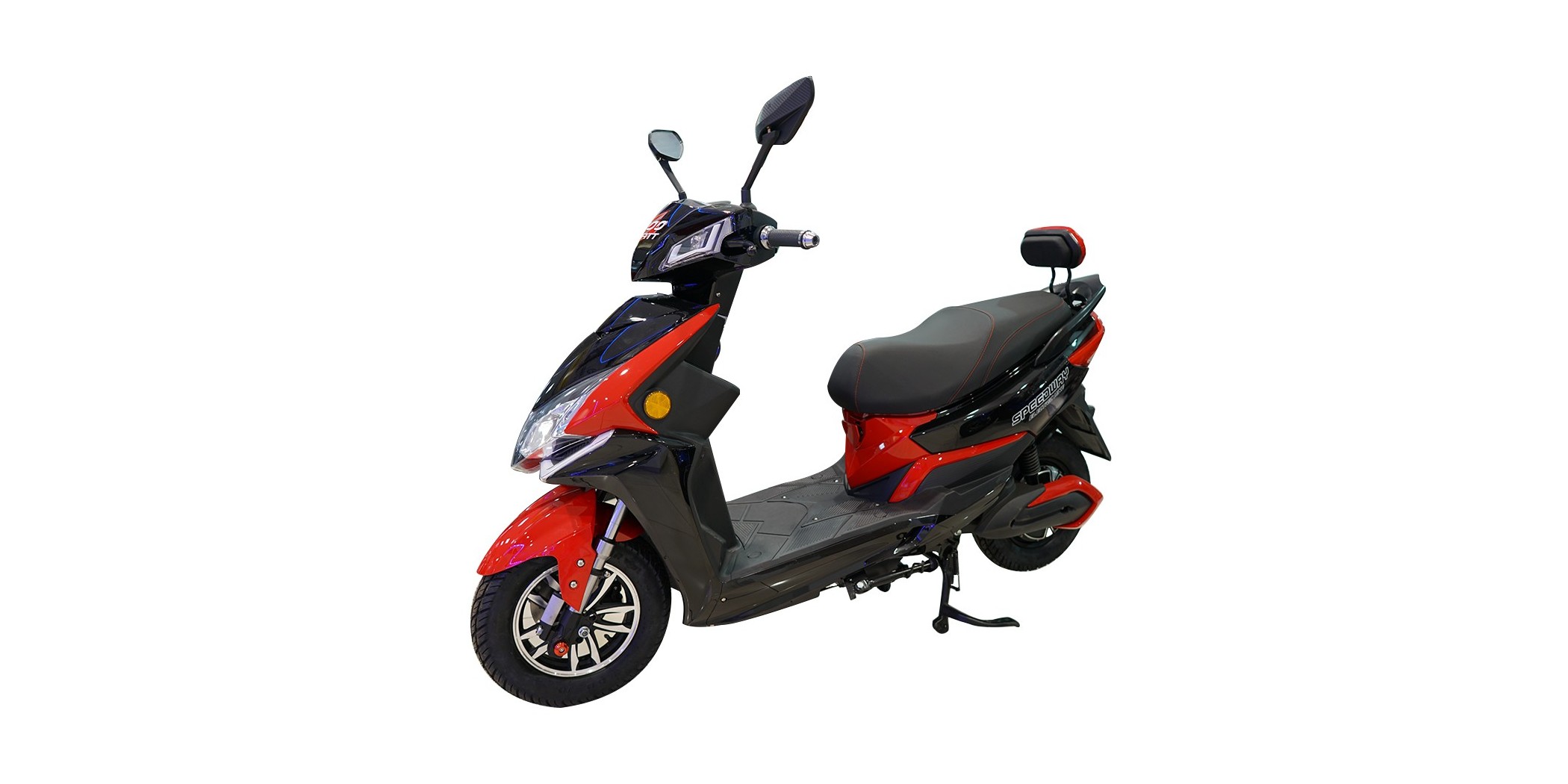 Speedway A8 Black/Red 2000 Watts (2Kw) Electric Motorcycle