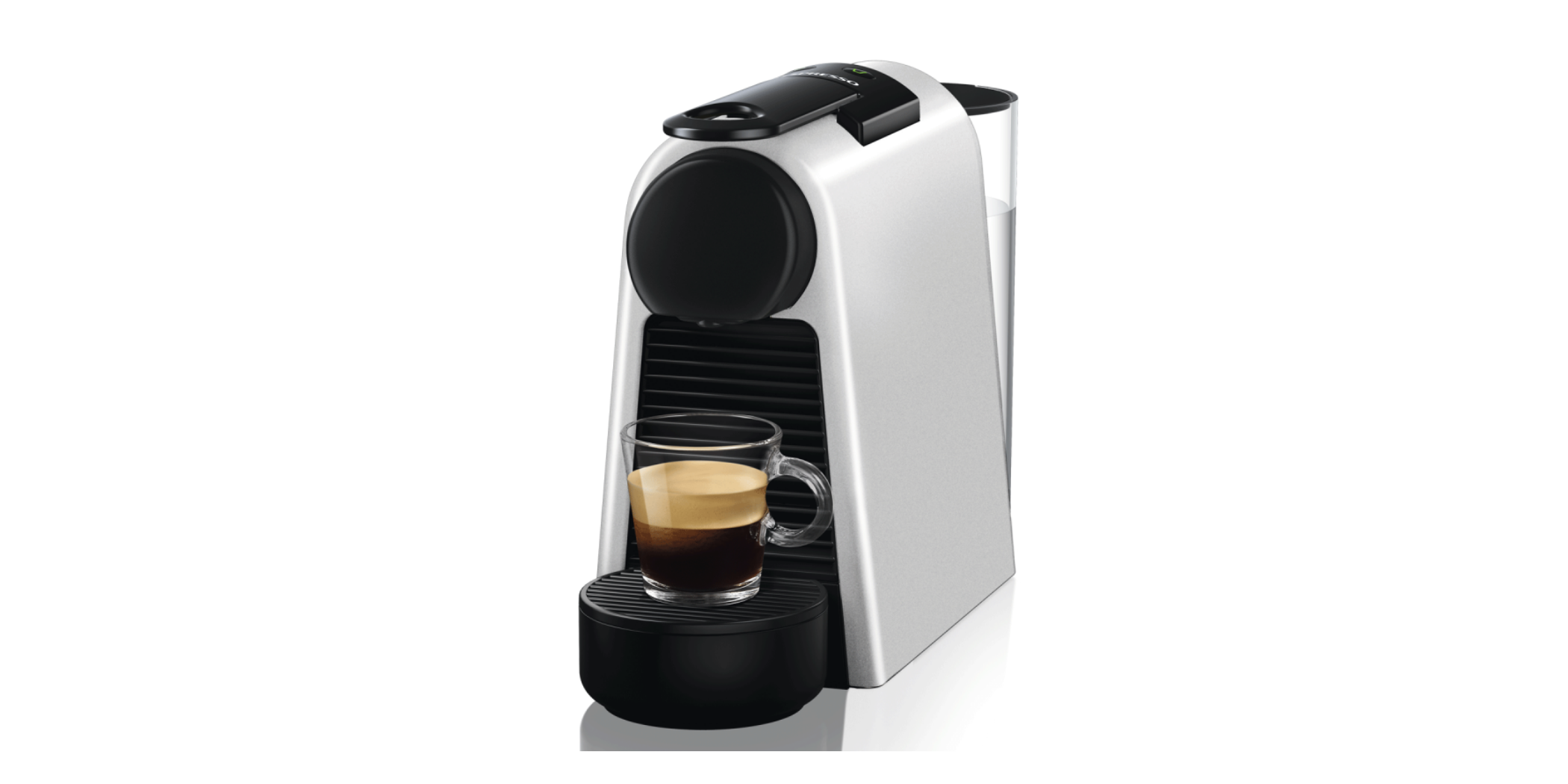 Nespresso Mini Essenza D30 Silver Coffee Machine