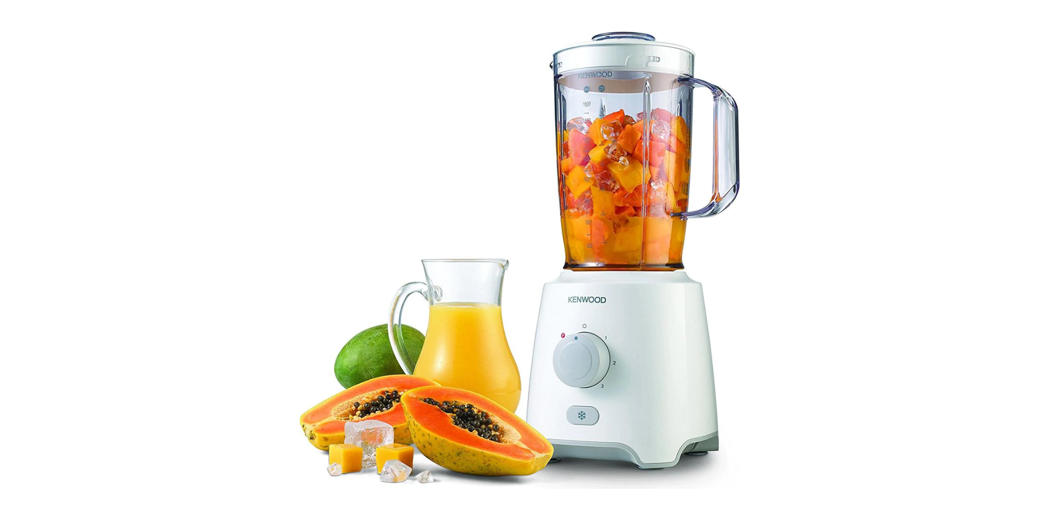 Kenwood BLP600WH BlendX Classic 2L Glass Blender