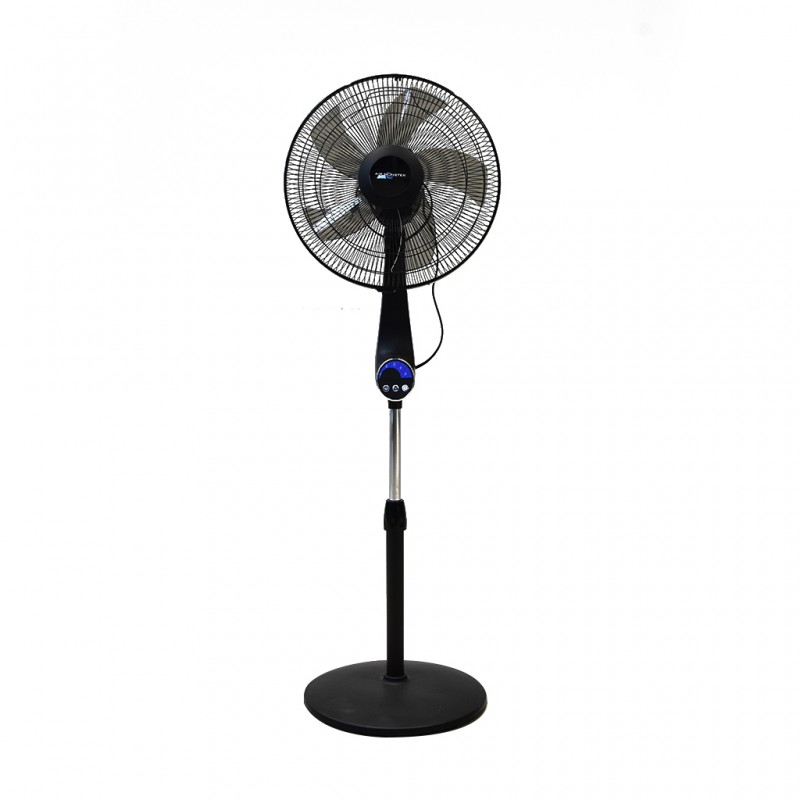 Air Monster 15855R MP 16" Black Remote Stand Fan Air Monster 15855R MP 16" Black Remote Stand Fan