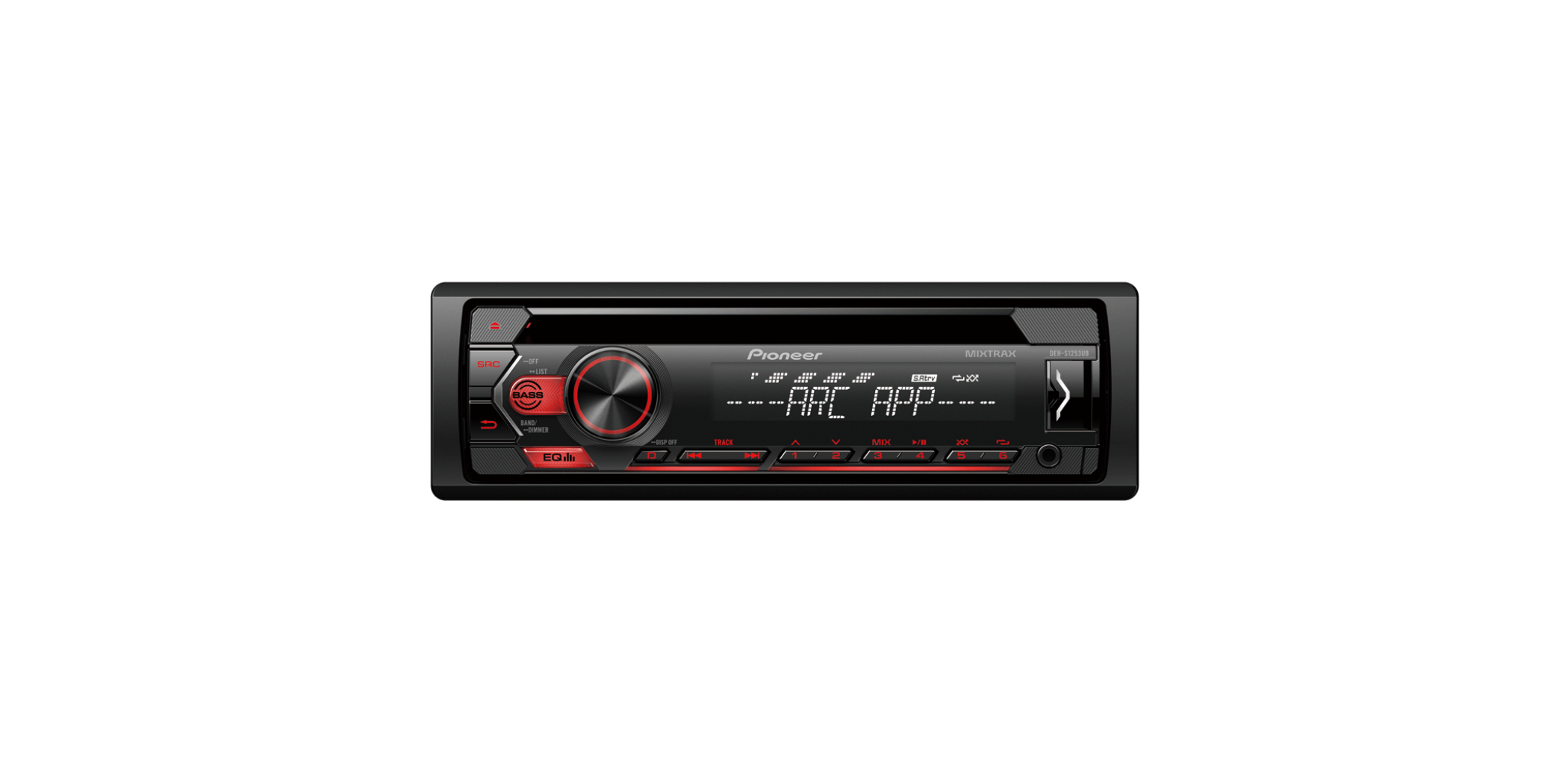 Pioneer DEH-S1253UB Car Audio CD Tuner