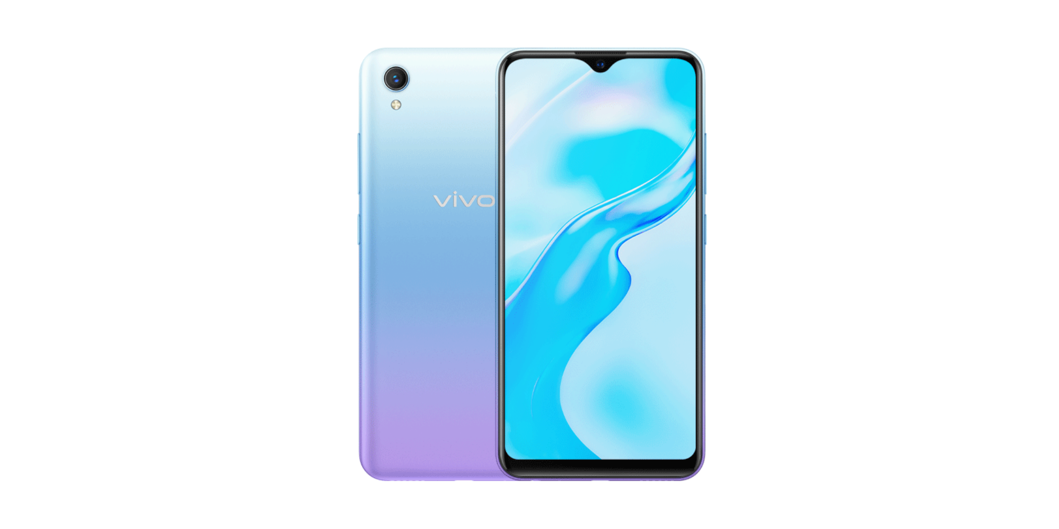Vivo Y1s Aurora Blue