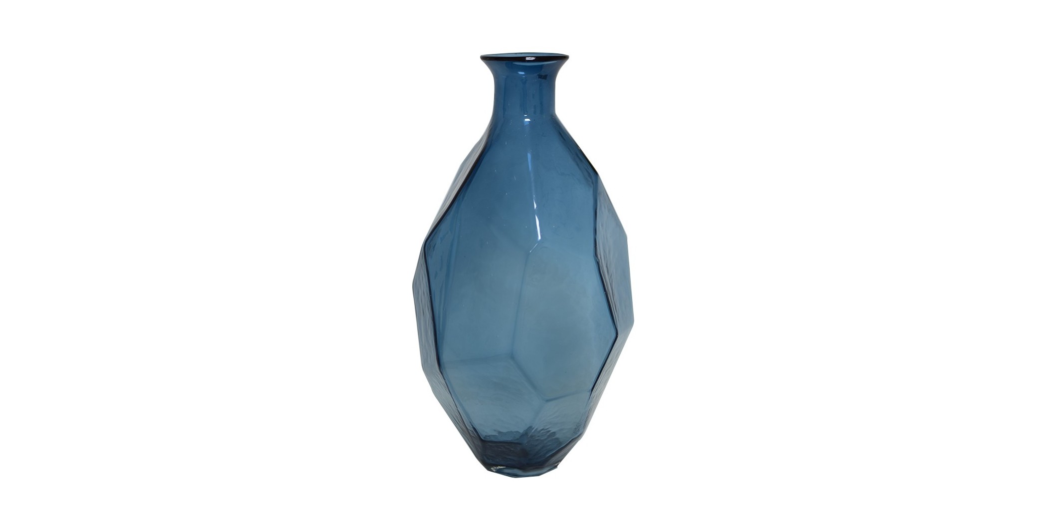 Vase Glass Height 59 cm