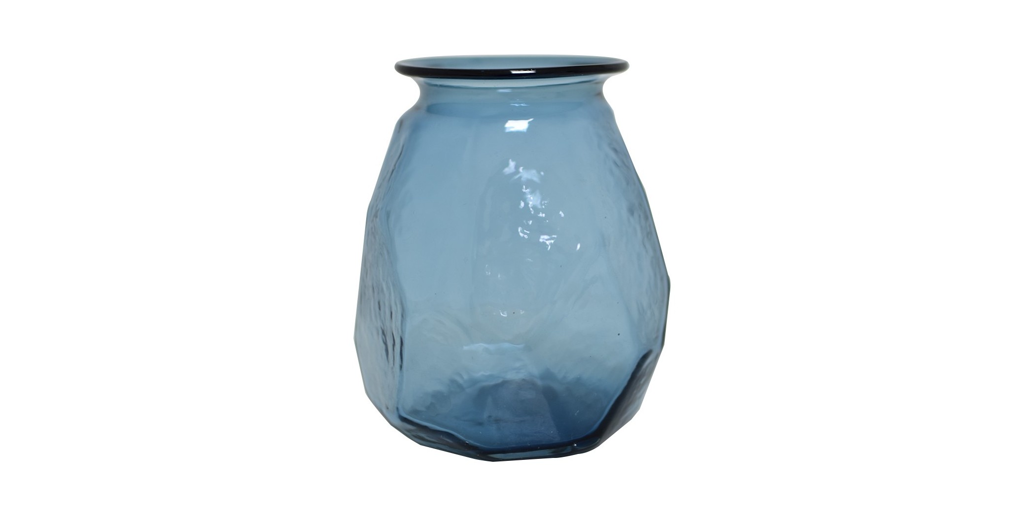 Vase Glass Height 19 cm