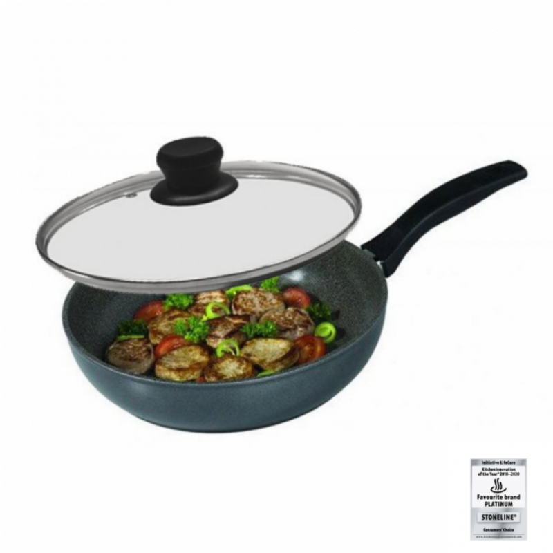 Stoneline WX 9407 20cm Frying Pan+WX 8120 Lid "O"