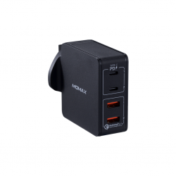 Momax ONGPlug 4-Port Fast Charger Black