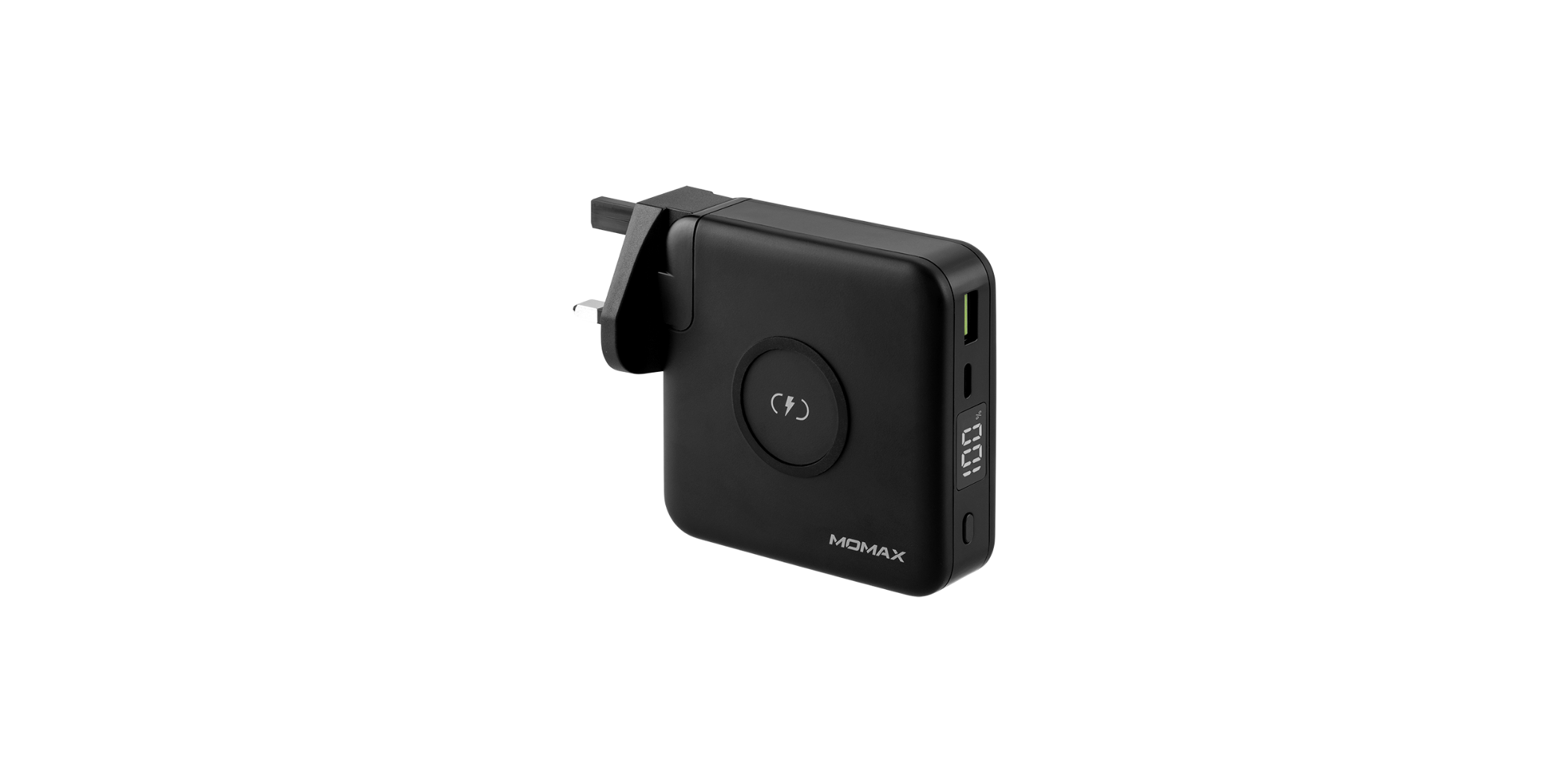 Momax Q.POWER Plug Wireless Portable PD Black