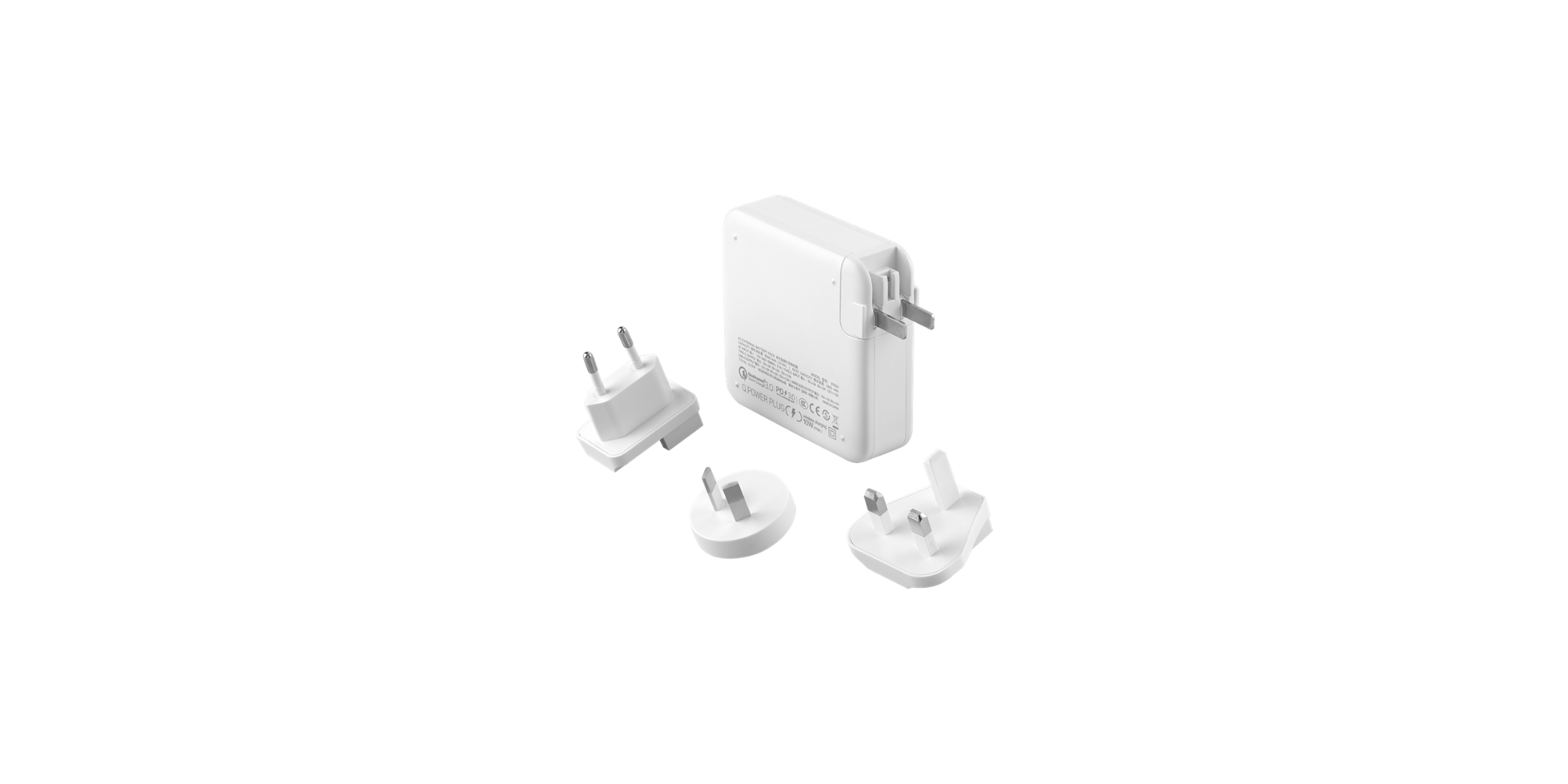 Momax Q.POWER Plug Wireless Portable PD White