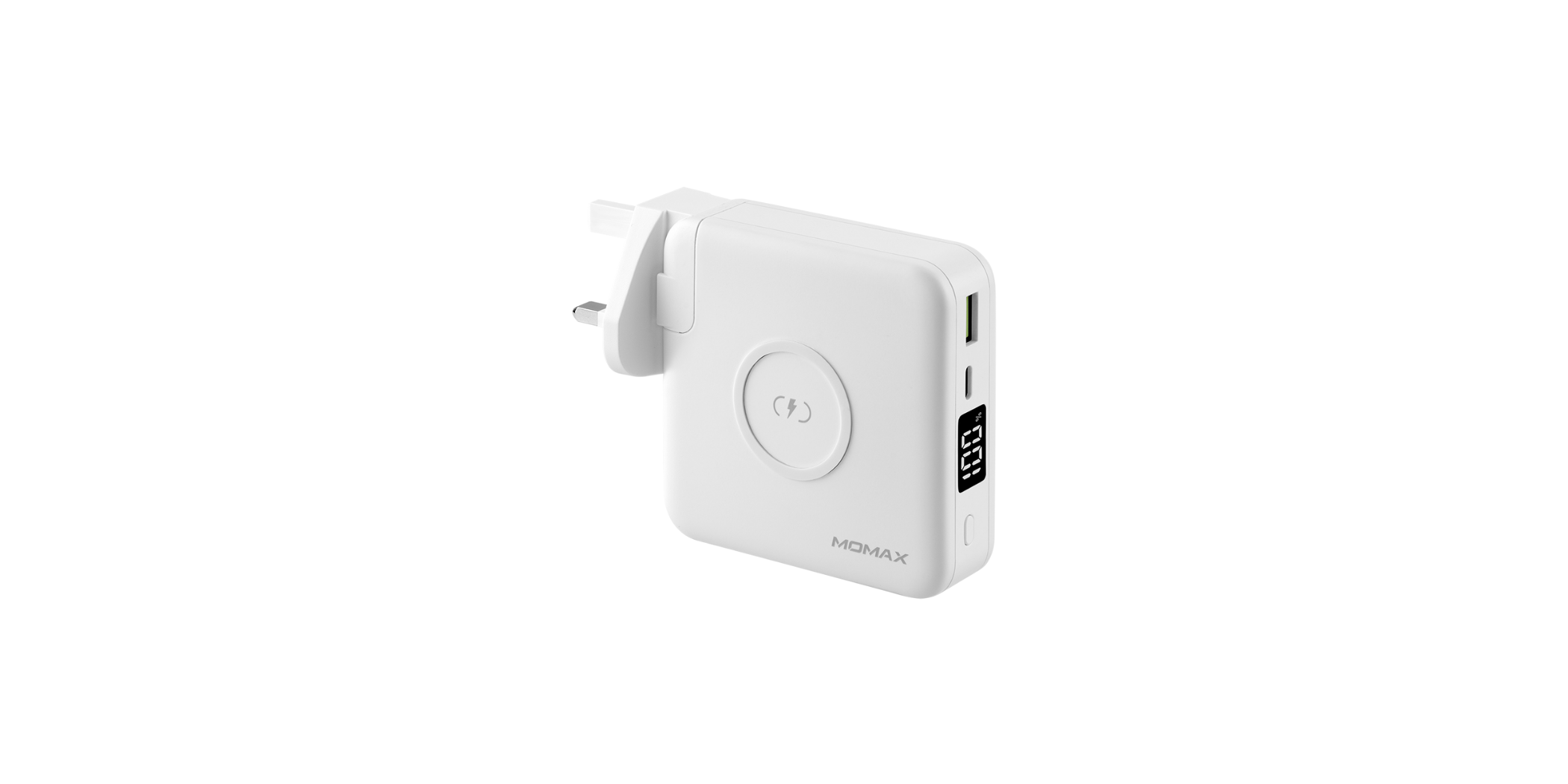 Momax Q.POWER Plug Wireless Portable PD White