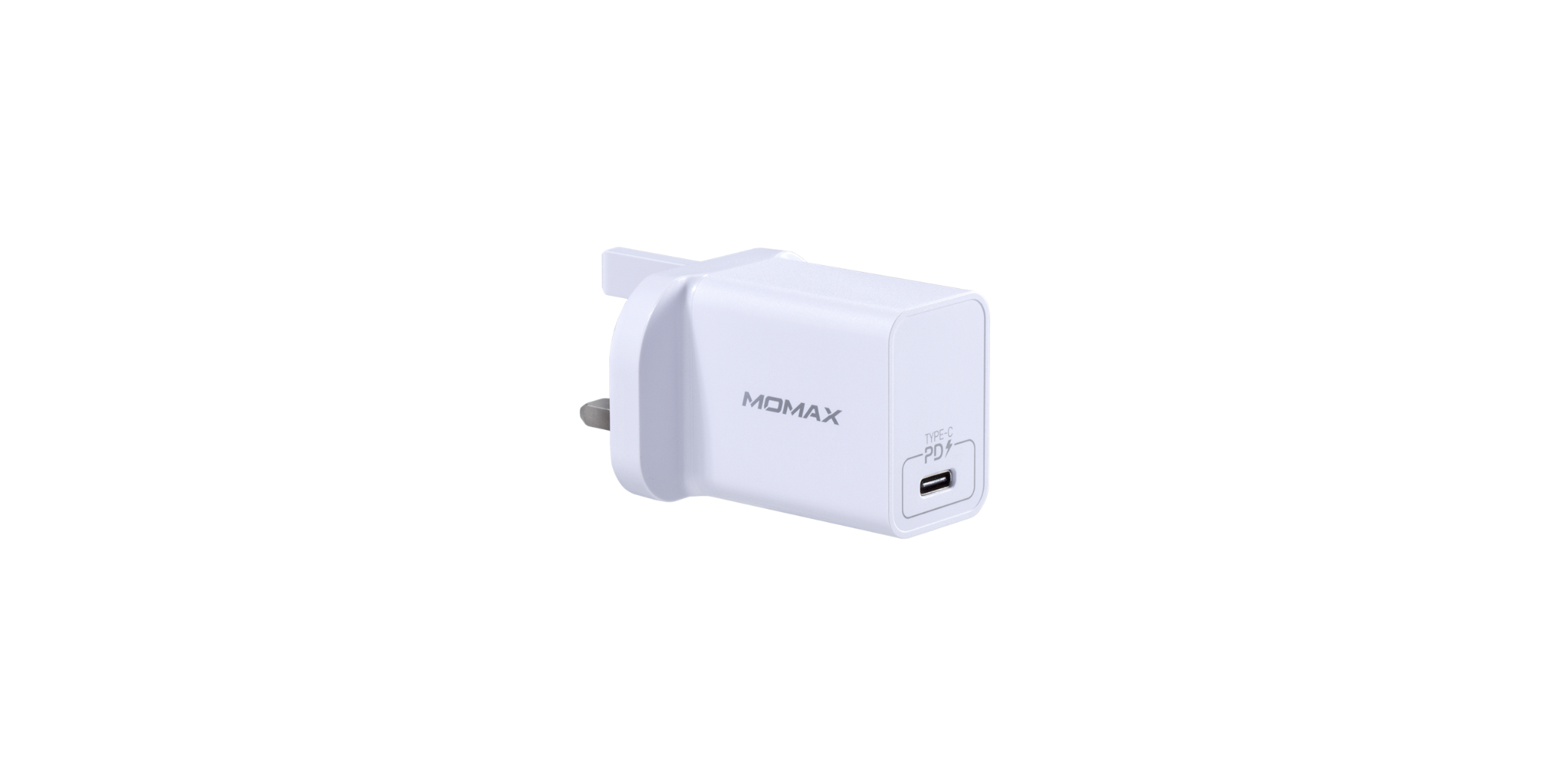 Momax ONEPlug 1-Port Type-C PD Charger White
