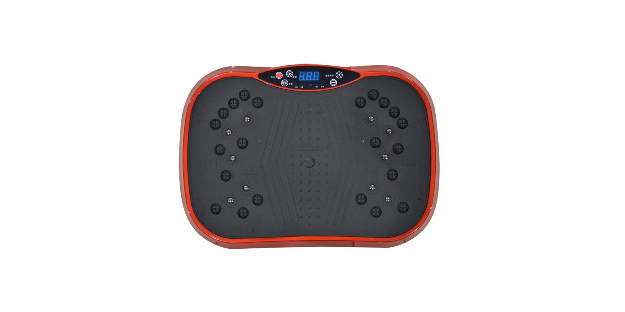 Touchless Red fitness vibrating machine