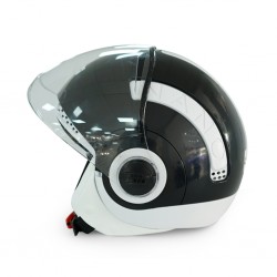 Studds Nano 560 White/Black Helmet 06678