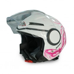 SMK Streem GL190 G/White Fantasy helmet 06674