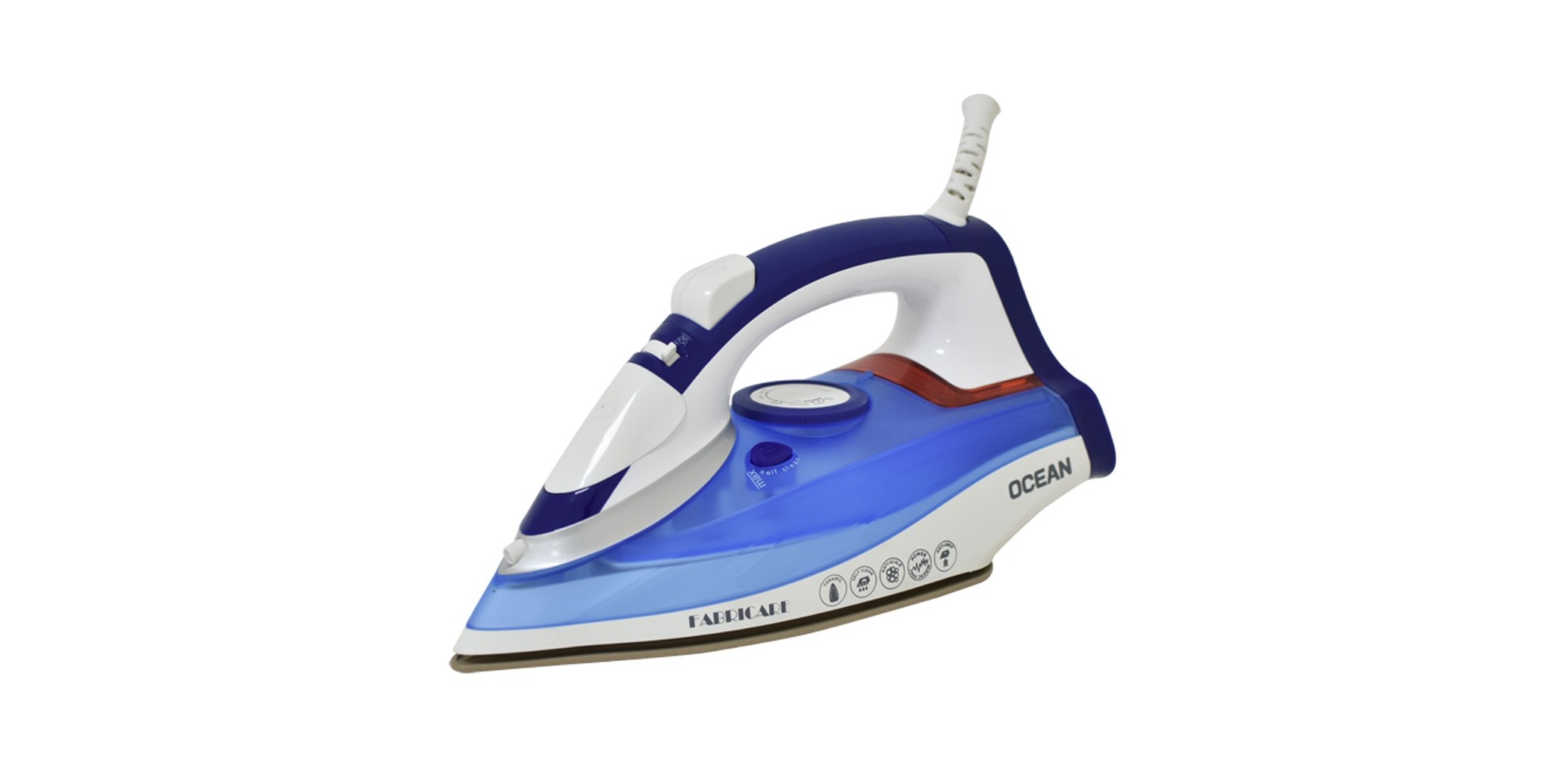 Ocean OCSI2980Z 2200W Blue Steam Iron 2YW