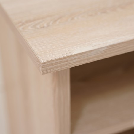 Neo Bedside Table Oak MDF