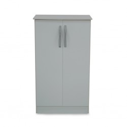 Alaska Shoe Cabinet White Particle Board W/2 Doors