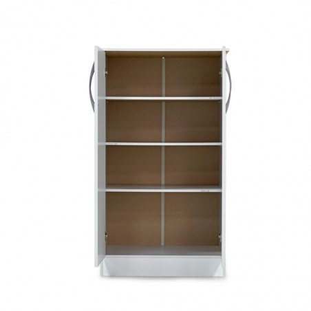 Alaska Shoe Cabinet White Particle Board W/2 Doors