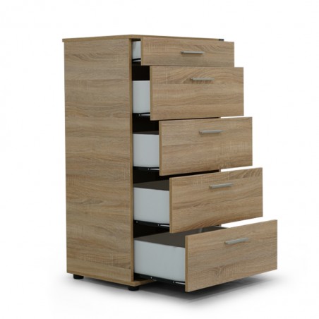 Sanford Chest of 5 Drawers Sonoma