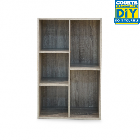 Nexus Shelving Cabinet S.Eiche PB W50xH80xD29 cm