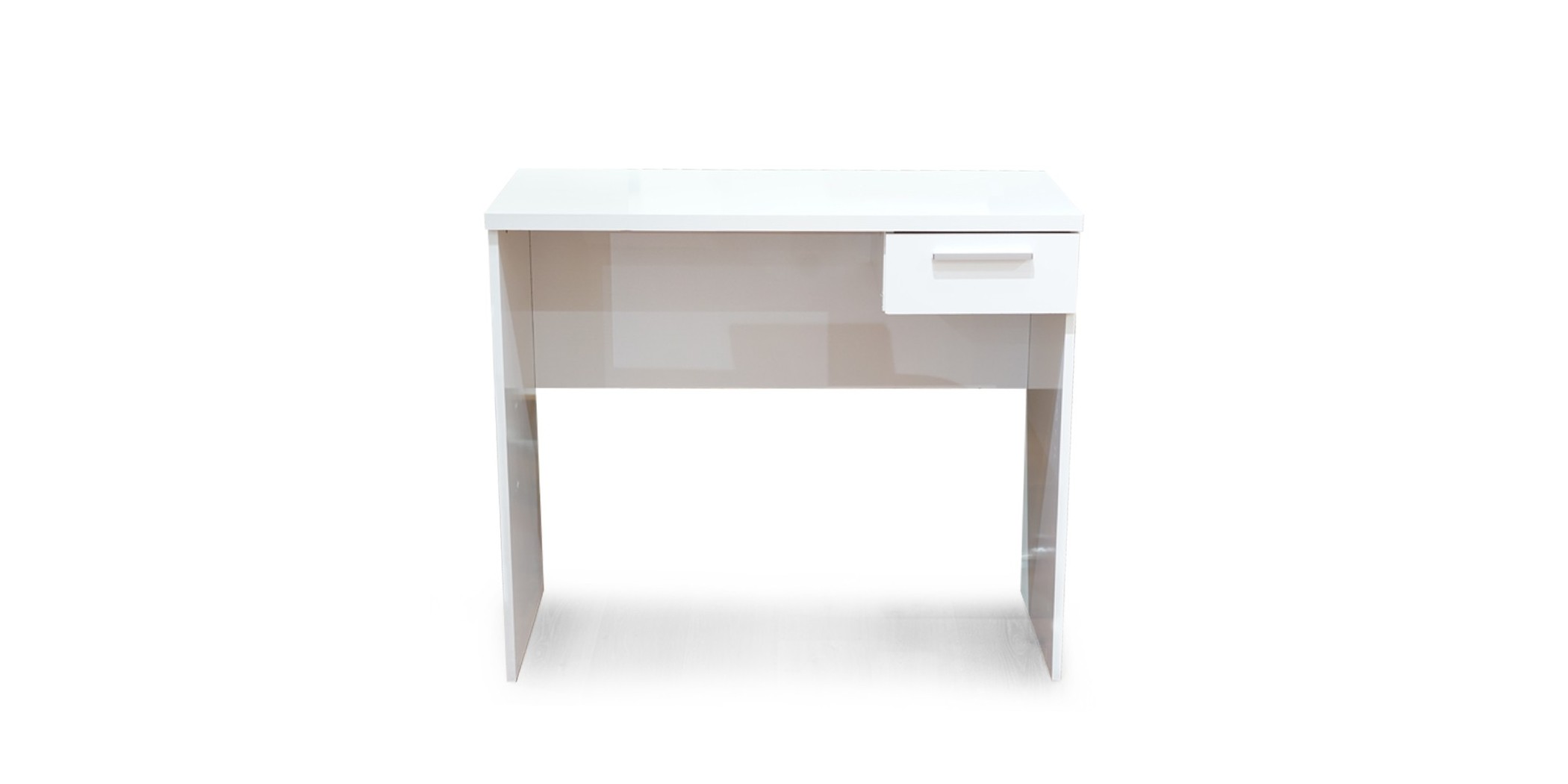 Camel Office Table White Particle Board 1 Drawer