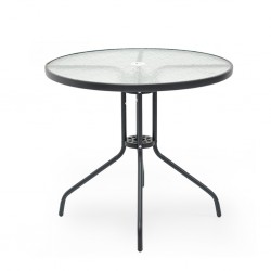Malton Table and 4 Chairs + Beach Umbrella