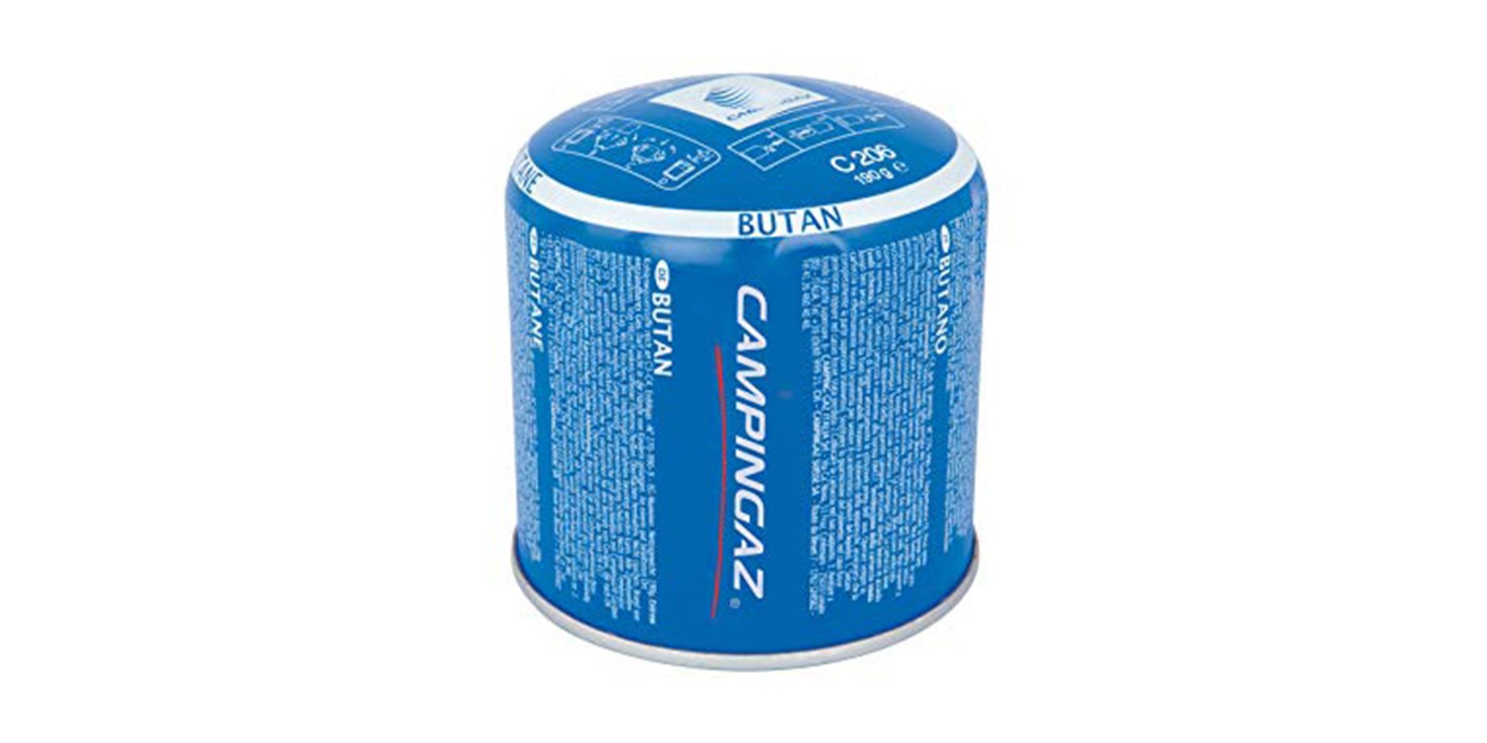 Campingaz 039333 C206 Butane Gas Cartridge "O"