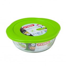 Pyrex COOK AND STORE 1L 20cm Round Dish With Plastic Lid "O"