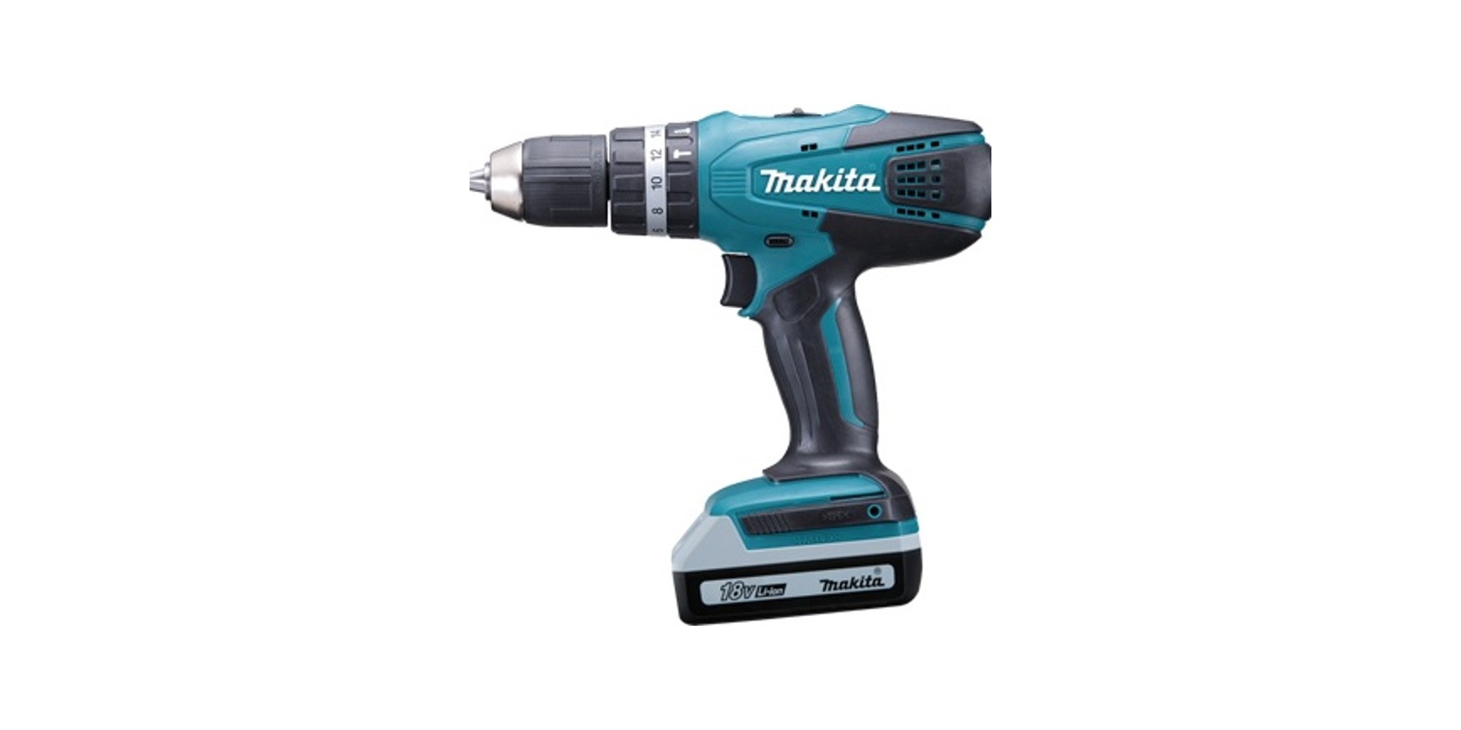 Makita HP457DWE Cordless Percussion Driver Grill