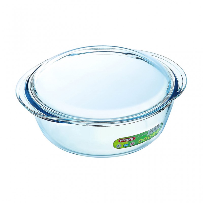 Pyrex Glass 2.2L Round Casserole + 0.8L Sleeve "O" Pyrex Glass 2.2L Round Casserole + 0.8L Sleeve "O"