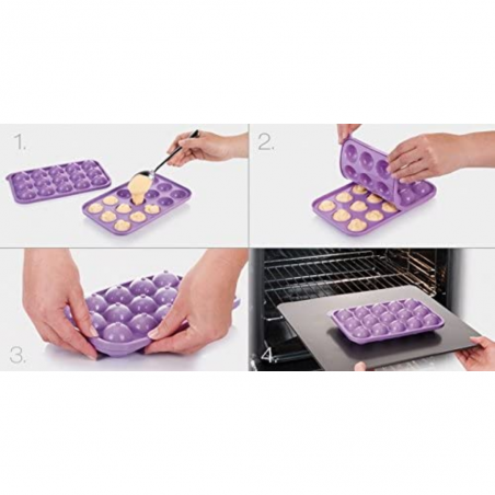 Tescoma Delicia 630968 Cake Pop Moulds "O"