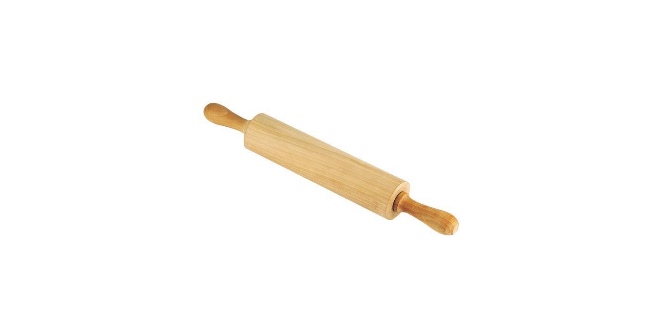 Tescoma Delicia 630160 25cm Wooden Rolling Pin "O"