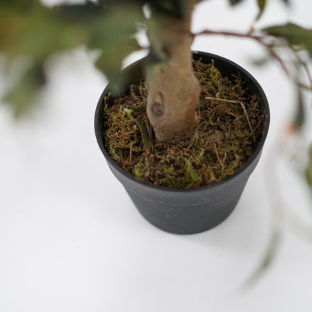 Olive Artificial Tree 65cm in Plastic Pot 6''