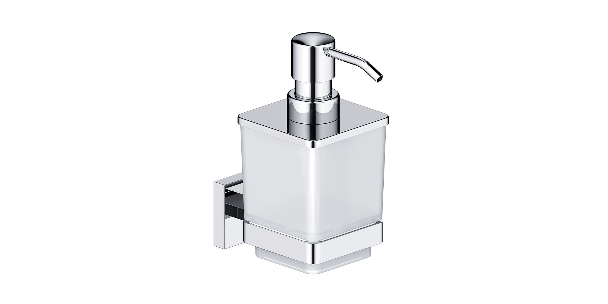 Aquavit Glass Lotion Dispenser Wall model, Complete - AA010039