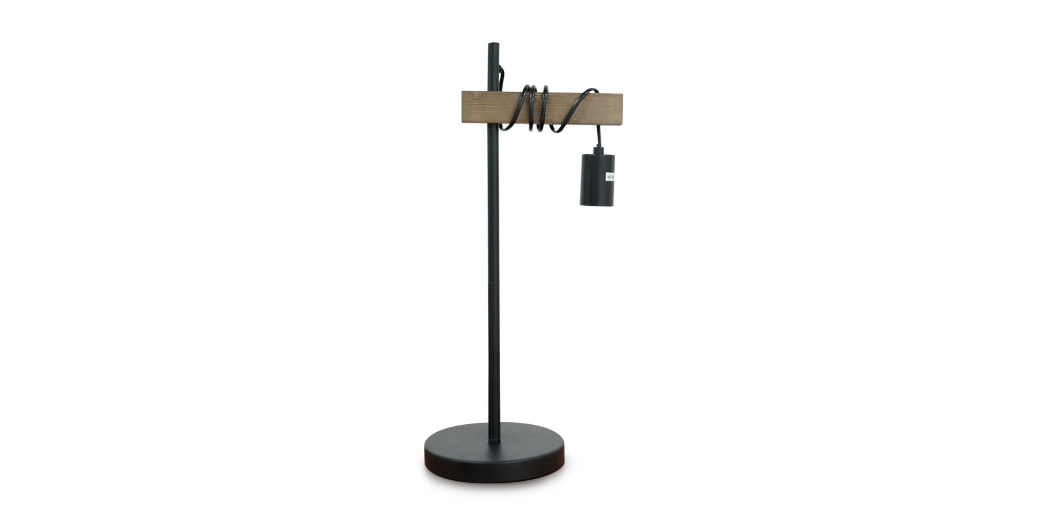 Tight Wood Beads Floor Lamp 18x28x48cm