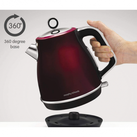 Morphy Richards 104408 Evoke Red 1.5L Jug Kettle